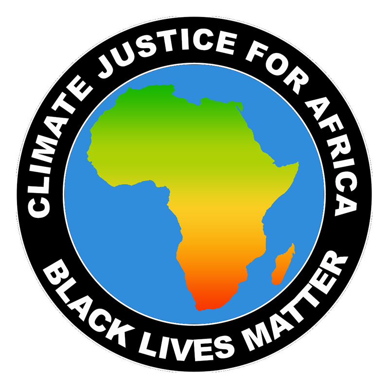Climate Justice For Africa Black Lives Matter logo