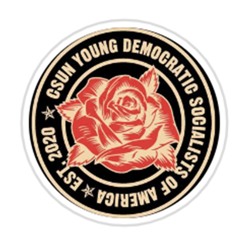 CSUN Young Democratic Socialists of America logo